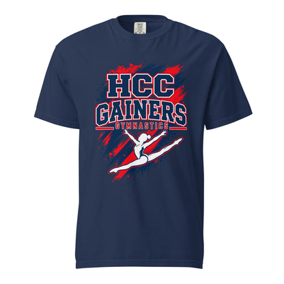 Signature | Comfort Colors T-Shirt | HCC Gymnastics | Crest Logo
