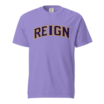 Signature | Comfort Colors T-Shirt | REIGN 10U Softball | Script Logo