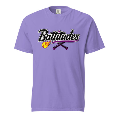 Signature | Comfort Colors T-Shirt | Battitudes | Crest Logo