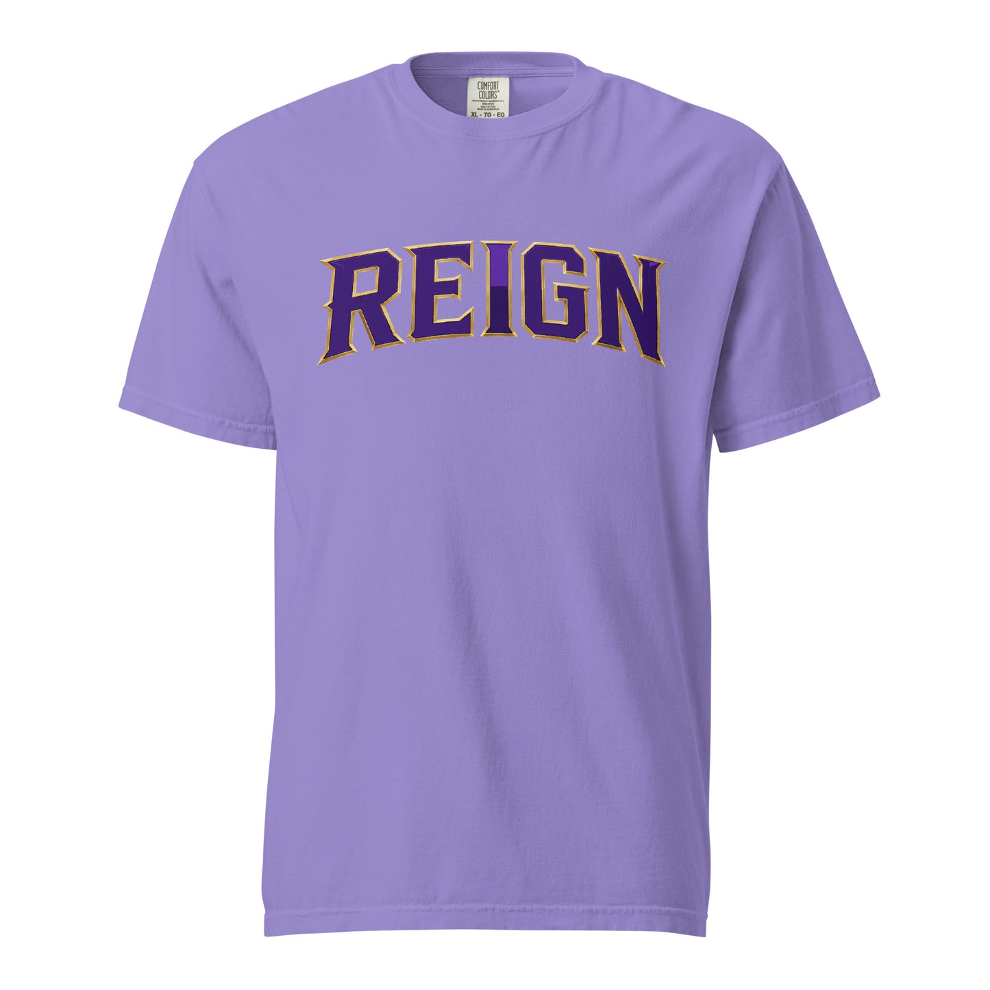 Signature | Comfort Colors T-Shirt | REIGN 10U Softball | Script Logo