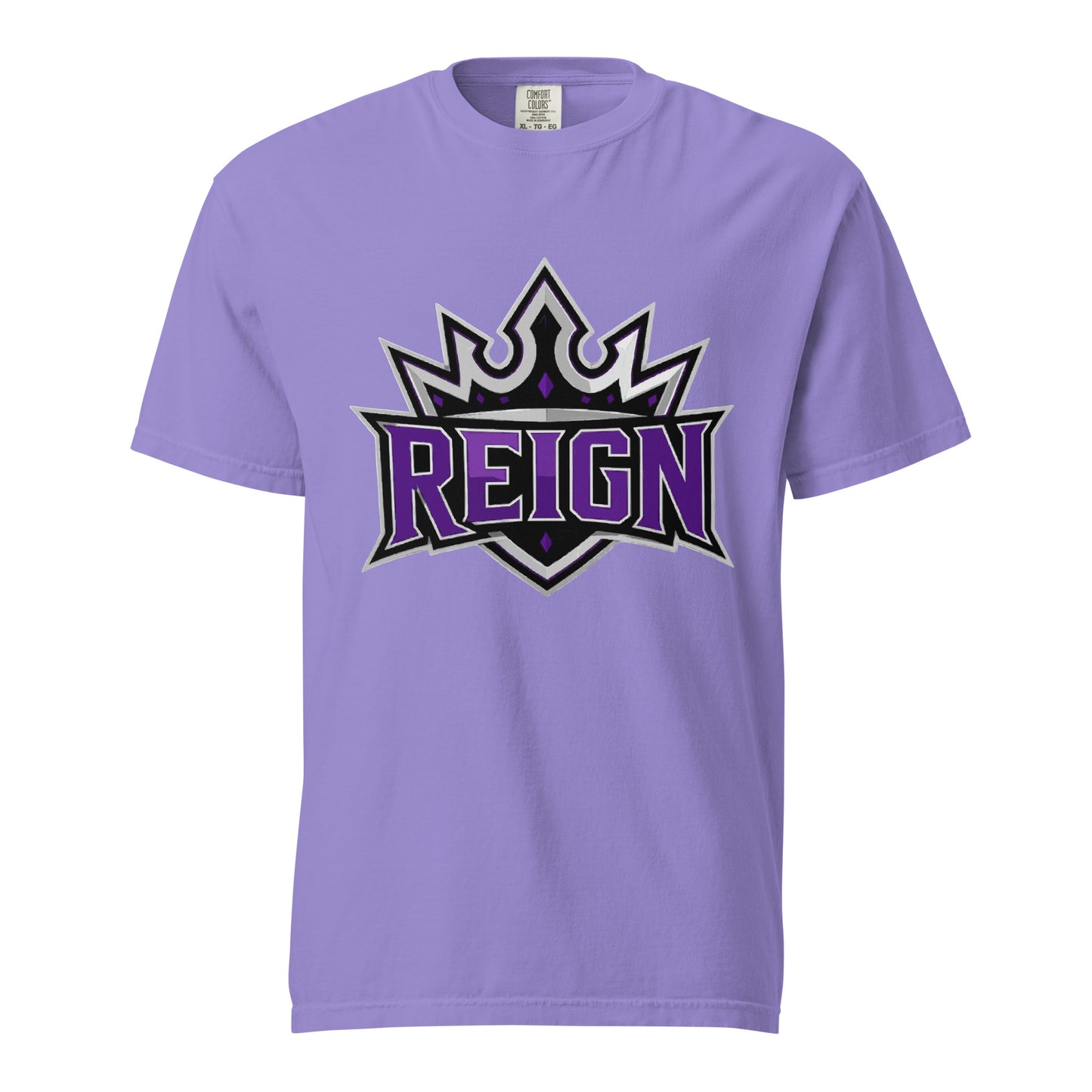 Signature | Comfort Colors T-Shirt | REIGN 10U Softball | Emblem Logo