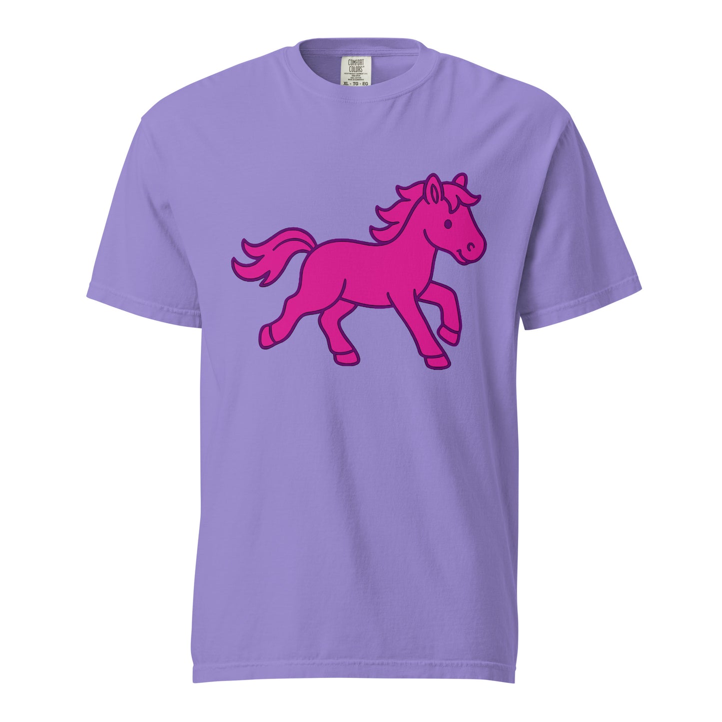Signature | Comfort Colors T-Shirt | Pink Pony Athletic Club | Mascot Logo