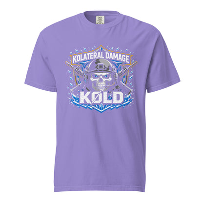 Signature | Comfort Colors T-Shirt | Kolateral Damage E-Sports | Emblem Logo