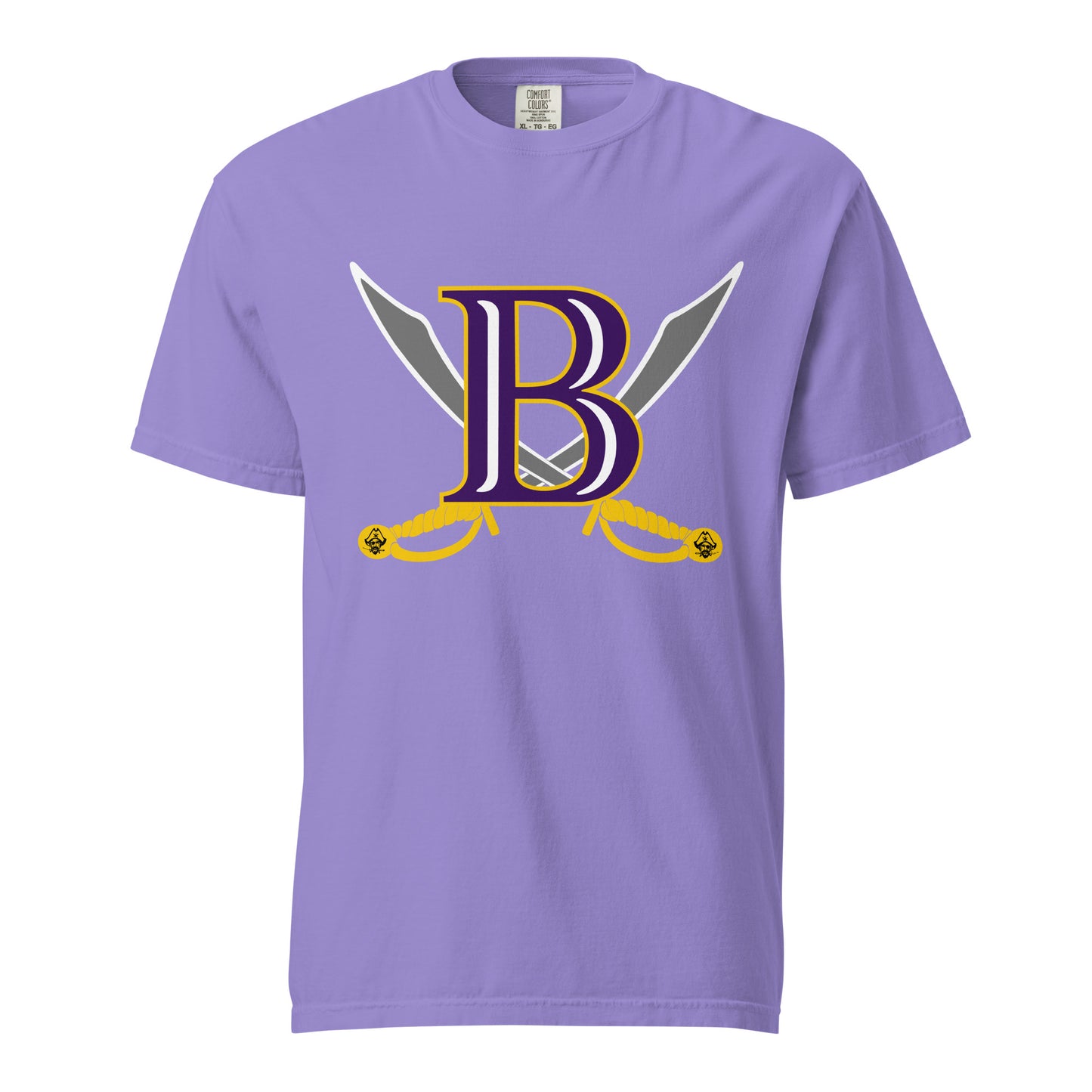 Signature | Comfort Colors T-Shirt | Belton Youth Football Pirates | Vanguard Logo