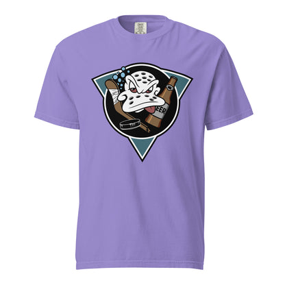 Signature | Comfort Colors T-Shirt | Mighty Drunks | Crest Logo