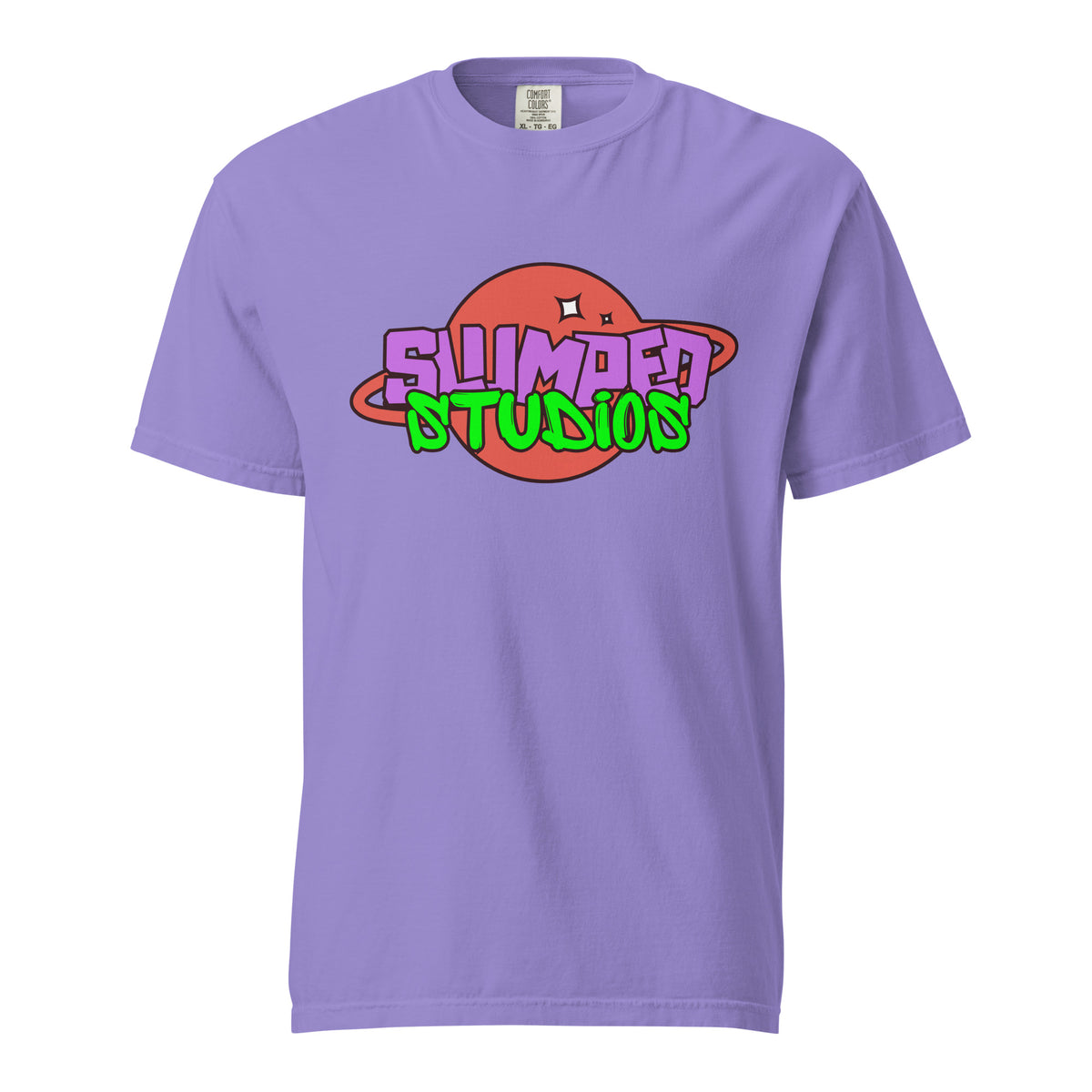 Signature | Comfort Colors T-Shirt | SlumpedStudios | Emblem Logo