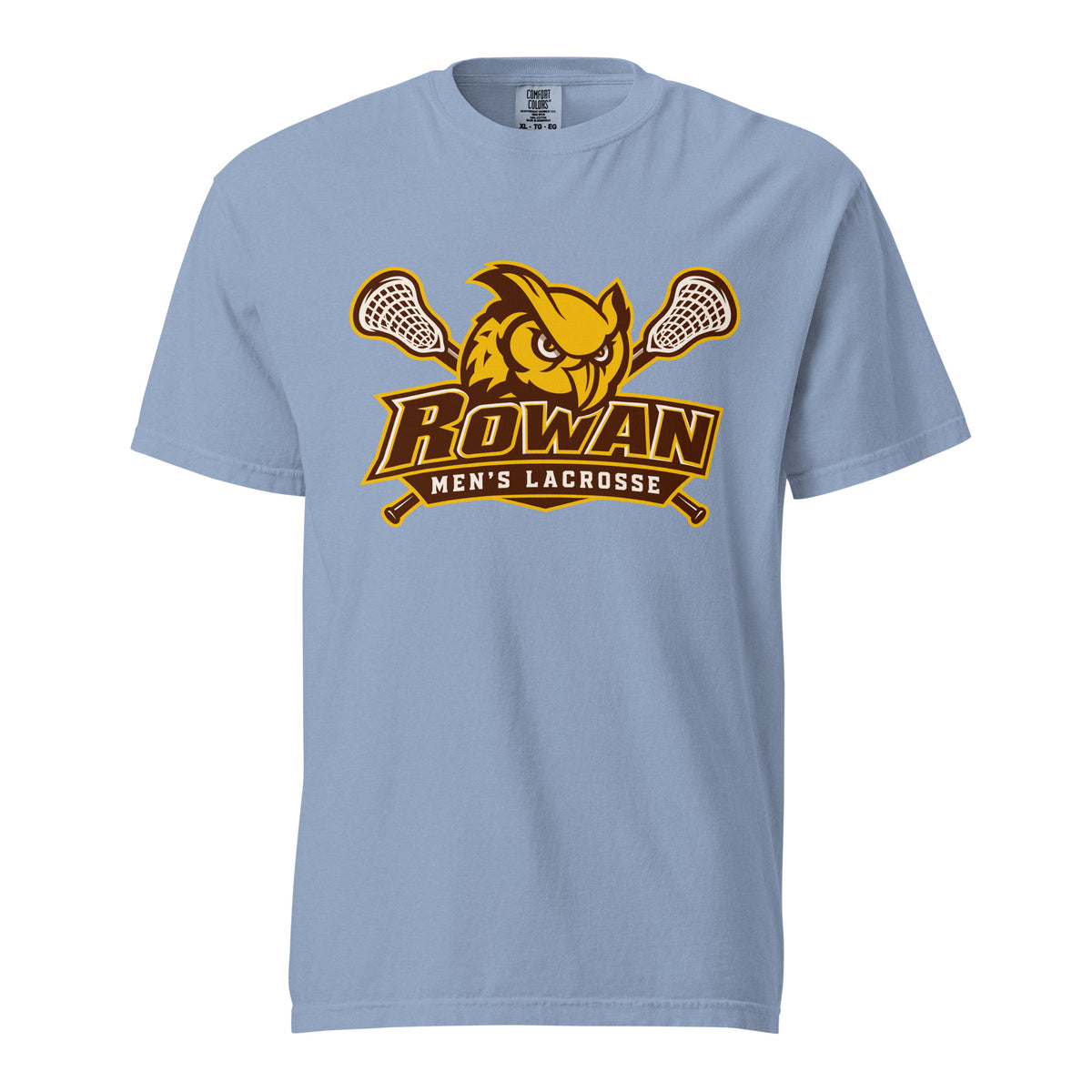 Signature | Comfort Colors T-Shirt | Rowan Men’s Lacrosse | Valor Logo