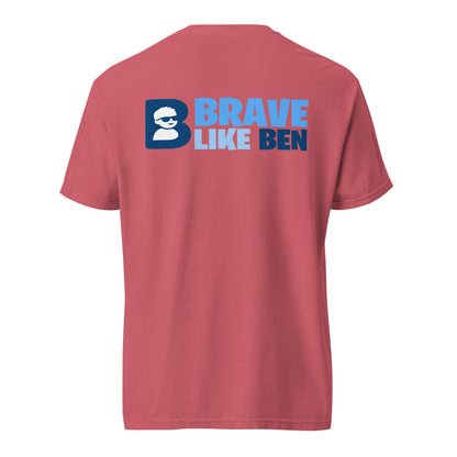 Signature | Comfort Colors T-Shirt | Brave Like Ben | Athletics Logo