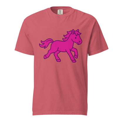 Signature | Comfort Colors T-Shirt | Pink Pony Athletic Club | Mascot Logo