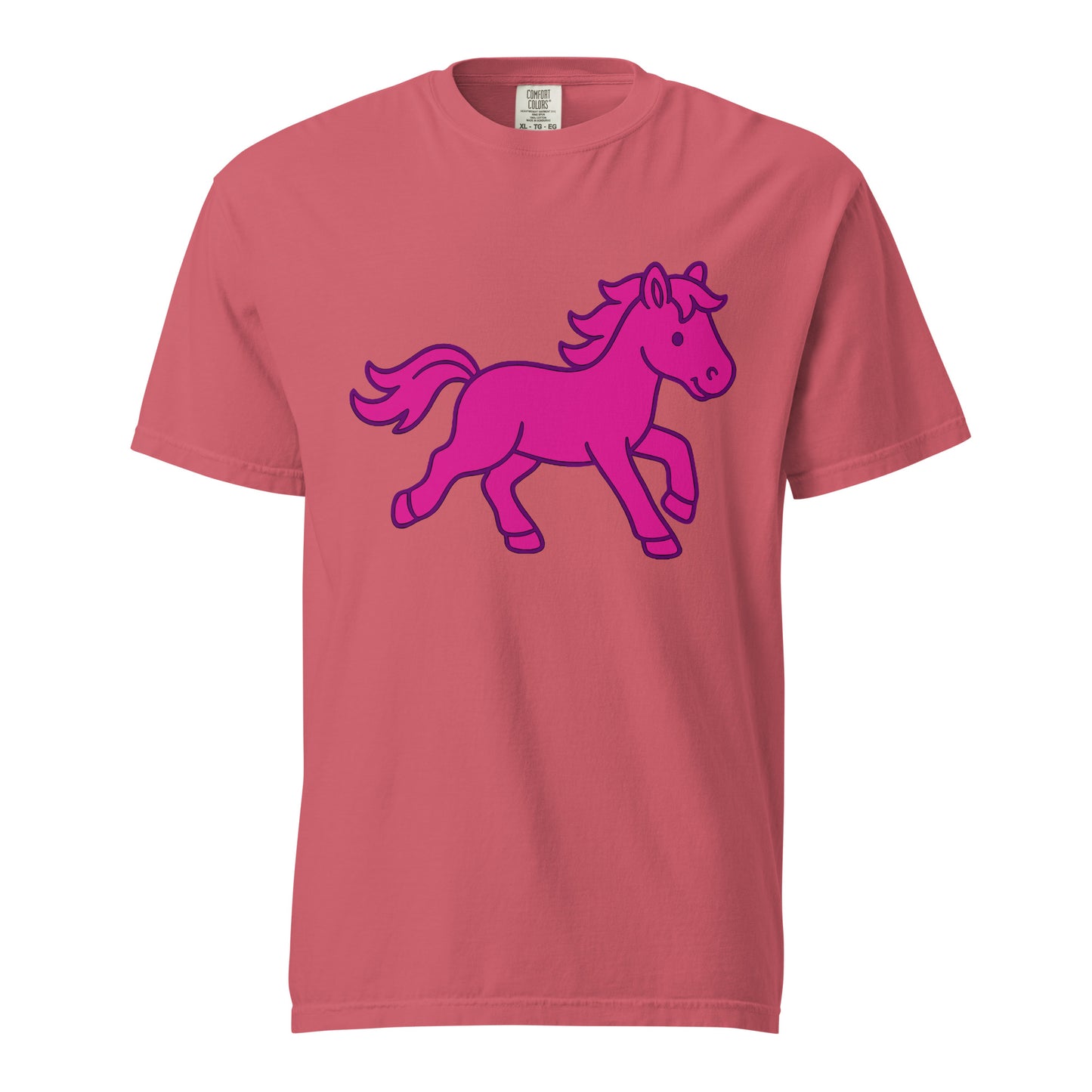 Signature | Comfort Colors T-Shirt | Pink Pony Athletic Club | Mascot Logo