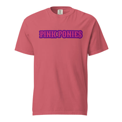 Signature | Comfort Colors T-Shirt | Pink Pony Athletic Club | Script Logo