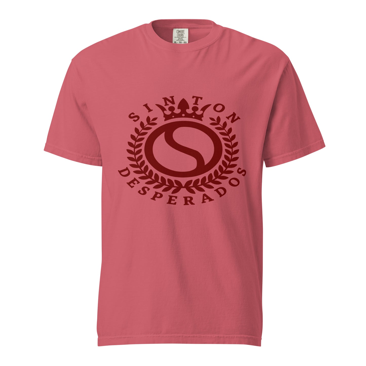 Signature | Comfort Colors T-Shirt | Sinton Desperados Baseball | Emblem Logo