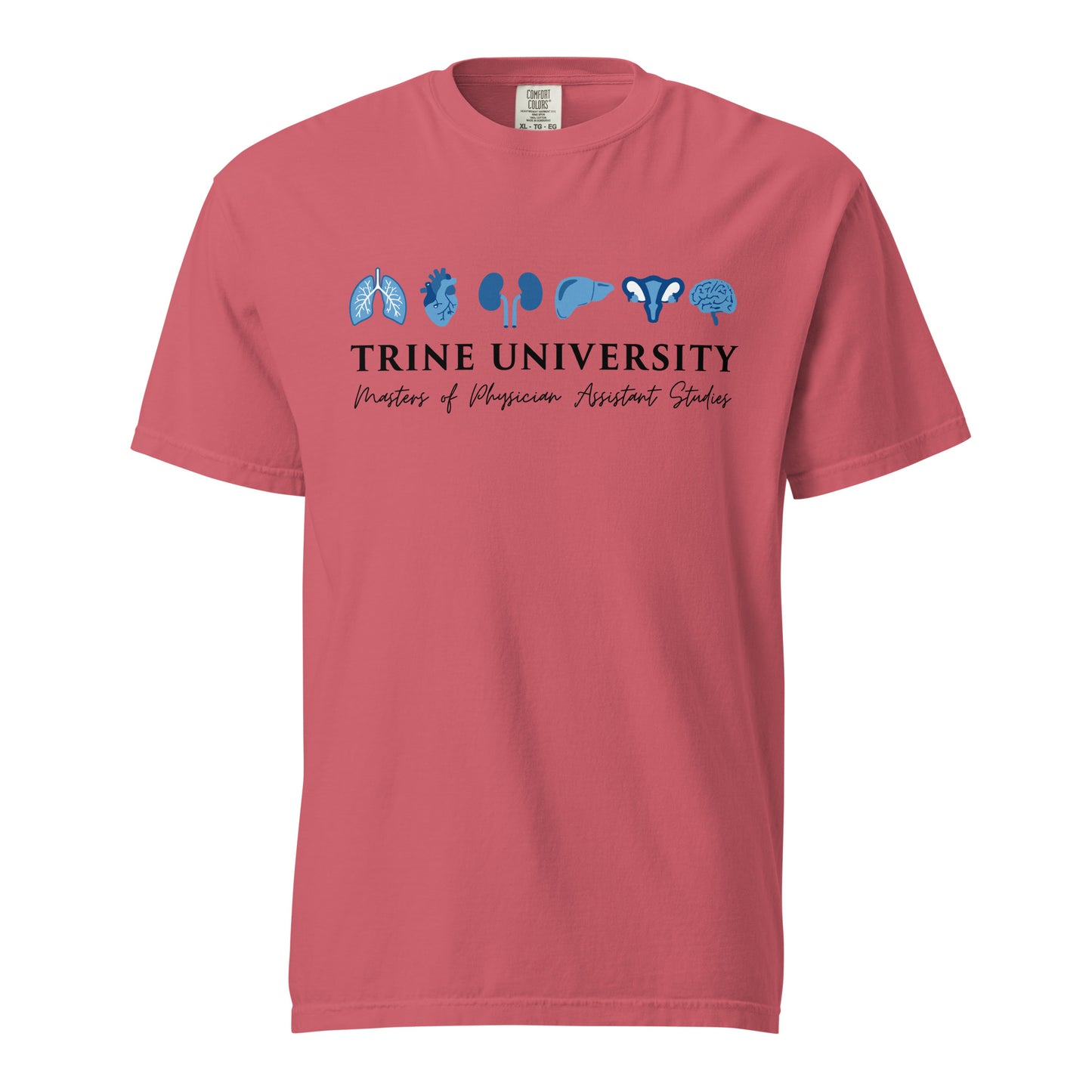 Signature | Comfort Colors T-Shirt | Trine PA program | Modern Script Logo