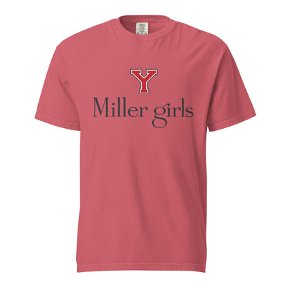 Signature | Comfort Colors T-Shirt | Yukon Student Council | Miller Girls Logo