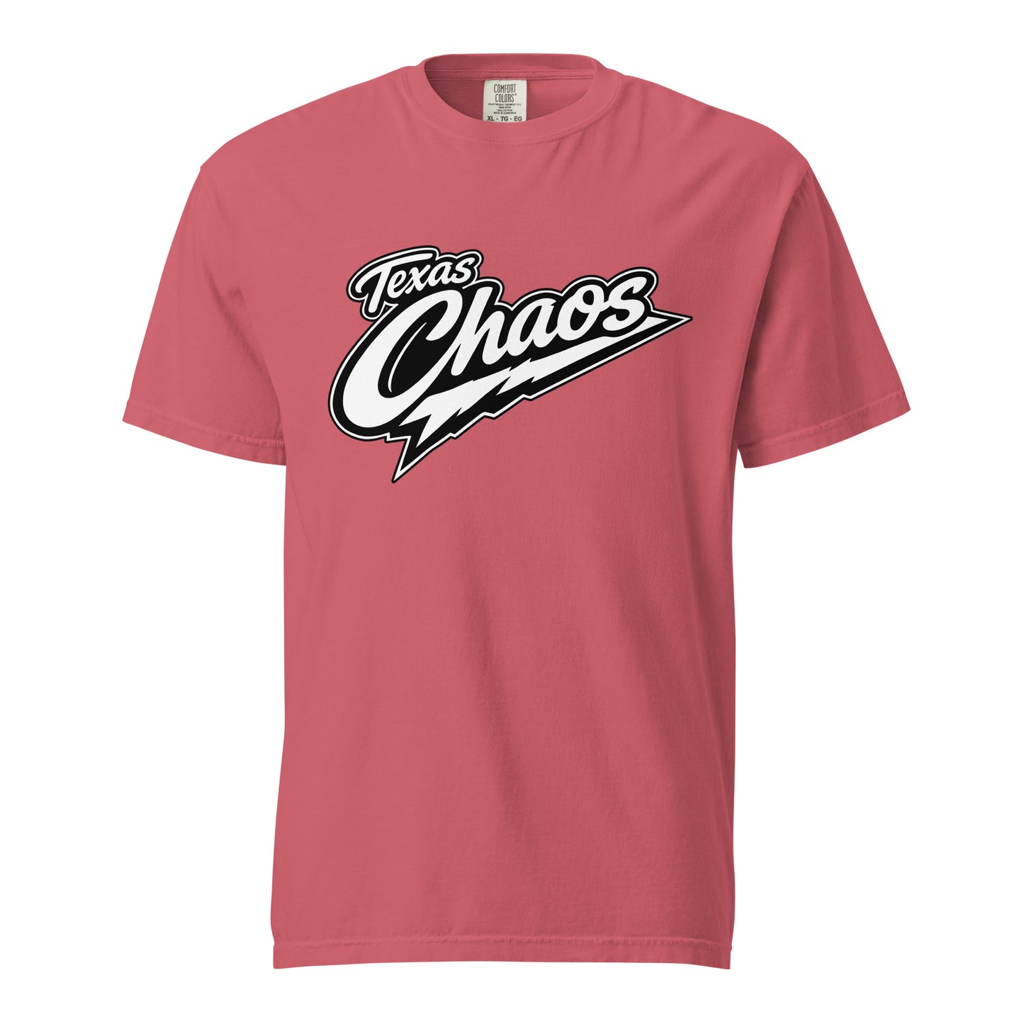 Signature | Comfort Colors T-Shirt | Texas Chaos | Emblem Logo