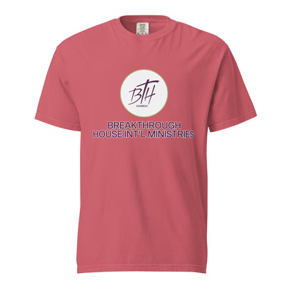 Signature | Comfort Colors T-Shirt | Breakthrough House International Ministries | Crest Logo