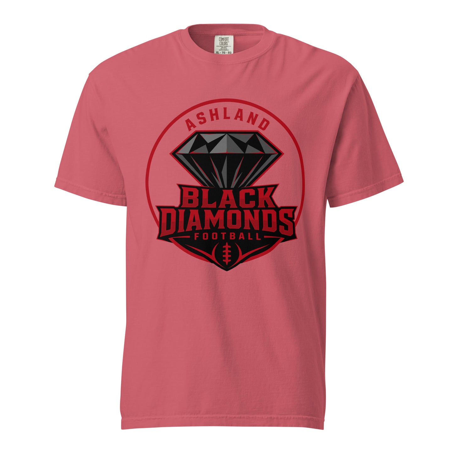 Signature | Comfort Colors T-Shirt | Ashland Black Diamonds | Badge Logo