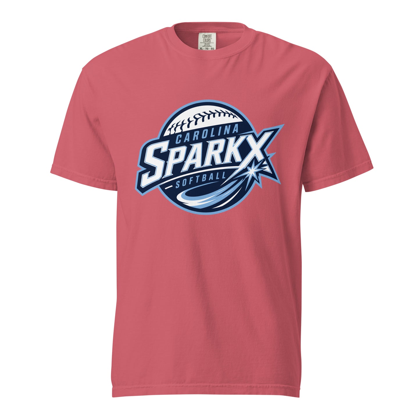 Signature | Comfort Colors T-Shirt | Carolina Sparkx | Vanguard Logo