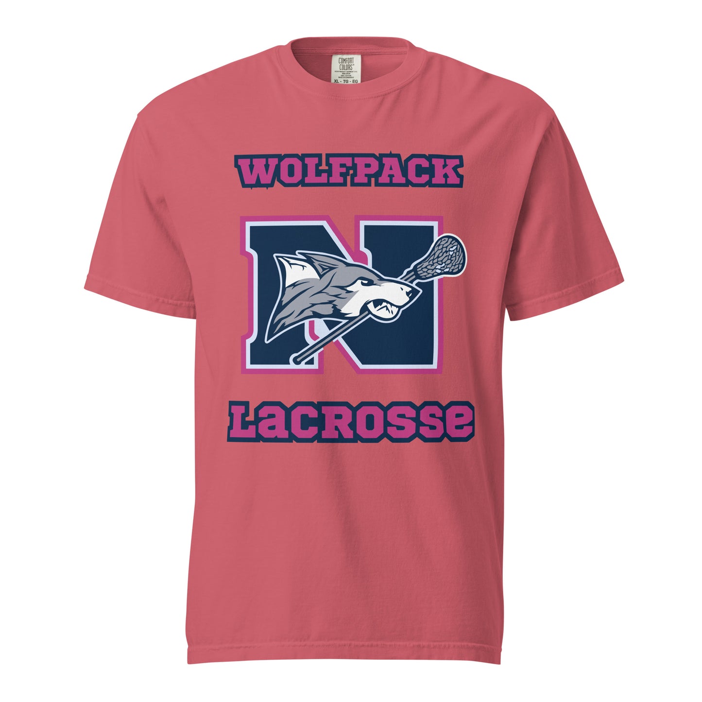 Signature | Comfort Colors T-Shirt | North Paulding Lacrosse | Apex Logo