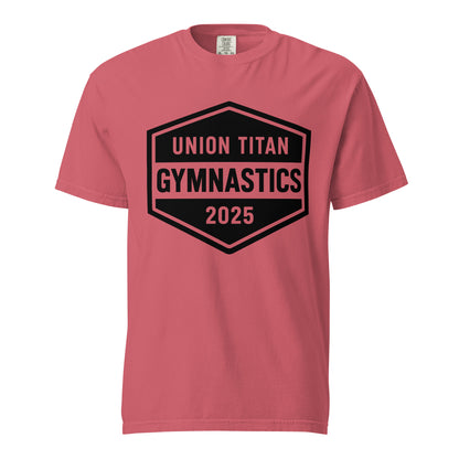 Signature | Comfort Colors T-Shirt | Union Gymnastics | Vanguard Logo