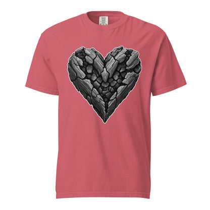 Signature | Comfort Colors T-Shirt | Obsidian Heartbeat | Emblem Logo