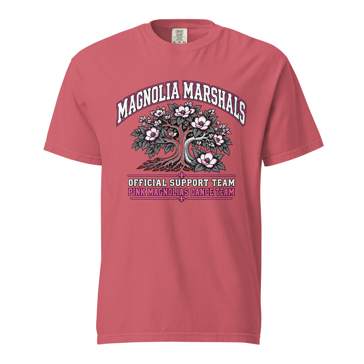 Signature | Comfort Colors T-Shirt | Pink Magnolias Dance | Crest Logo