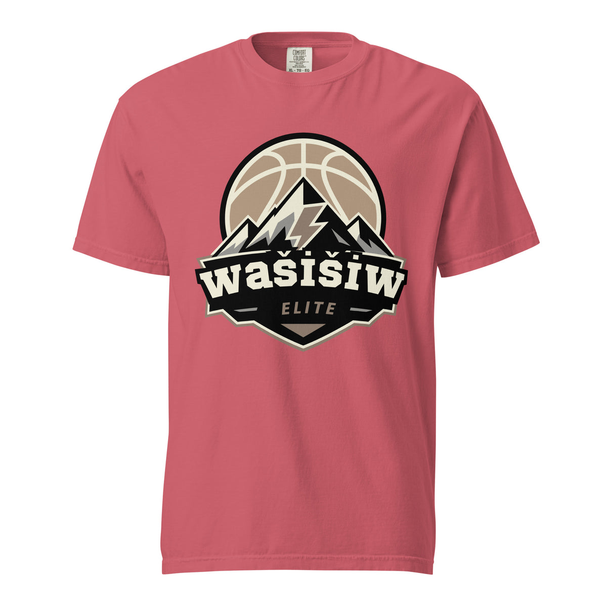 Signature | Comfort Colors T-Shirt | Wašišiw Elite | Vanguard Logo