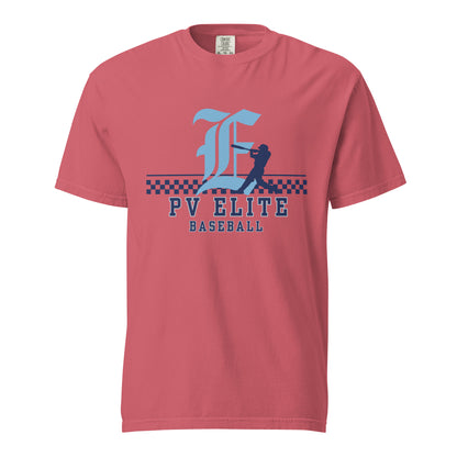 Signature | Comfort Colors T-Shirt | PV Elite 7U Baseball | Valor Logo