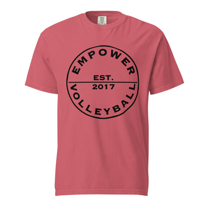 Signature | Comfort Colors T-Shirt | Empower Volleyball Club | Valor Logo