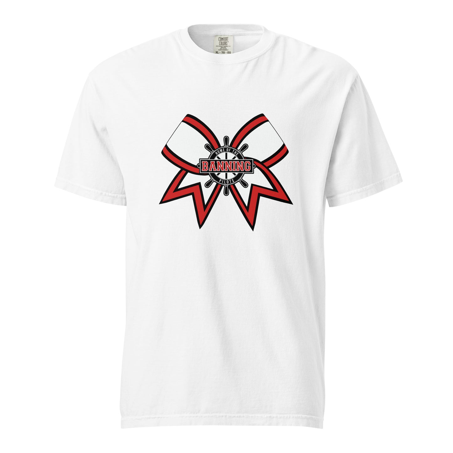 Signature | Comfort Colors T-Shirt | BHS Coed Cheer | Bow Logo