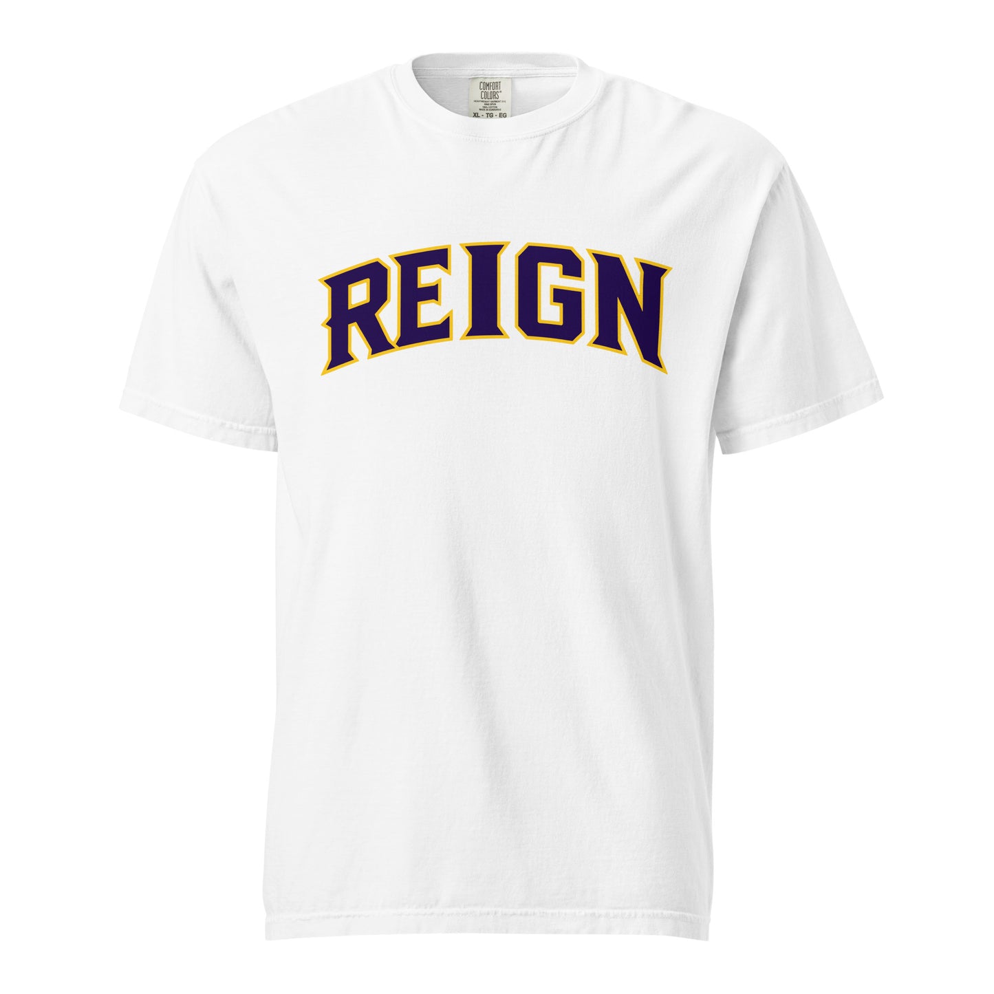 Signature | Comfort Colors T-Shirt | REIGN 10U Softball | Script Logo