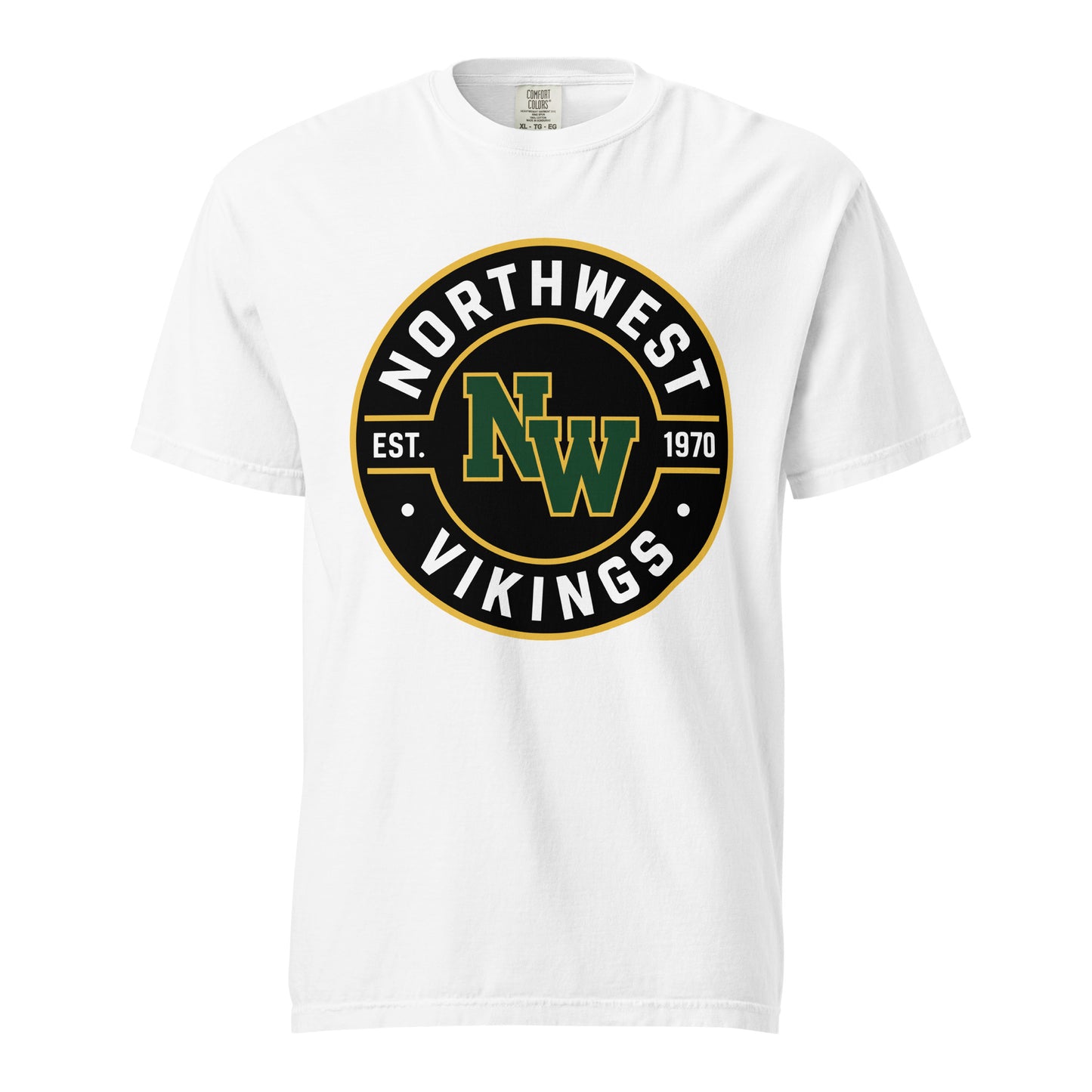 Signature | Comfort Colors T-Shirt | Northwest High School | Badge Logo