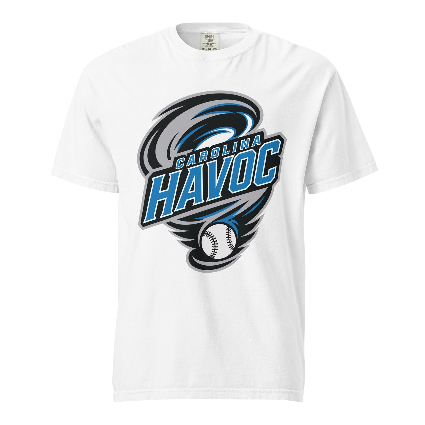 Signature | Comfort Colors T-Shirt | Carolina Havoc | Twister League Crest Logo