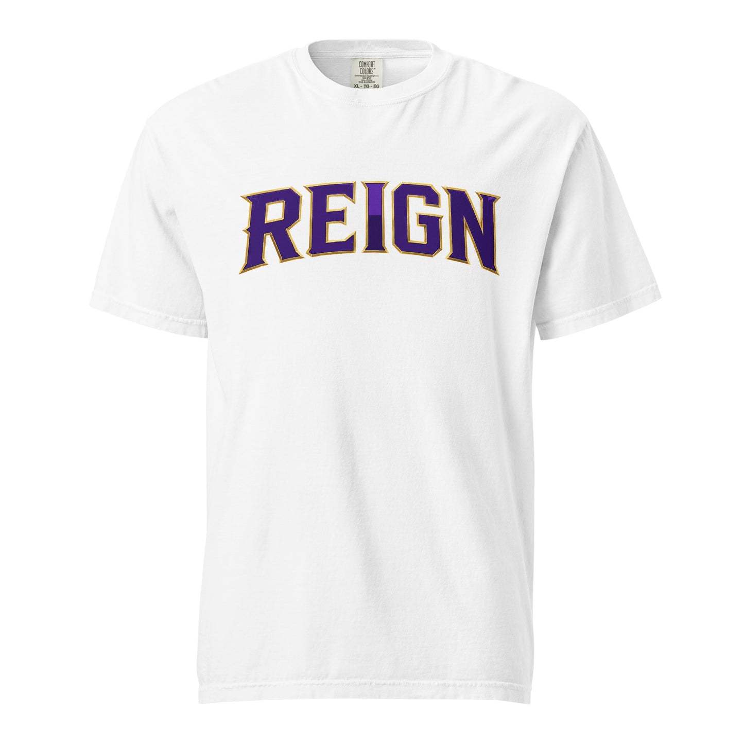Signature | Comfort Colors T-Shirt | REIGN 10U Softball | Script Logo