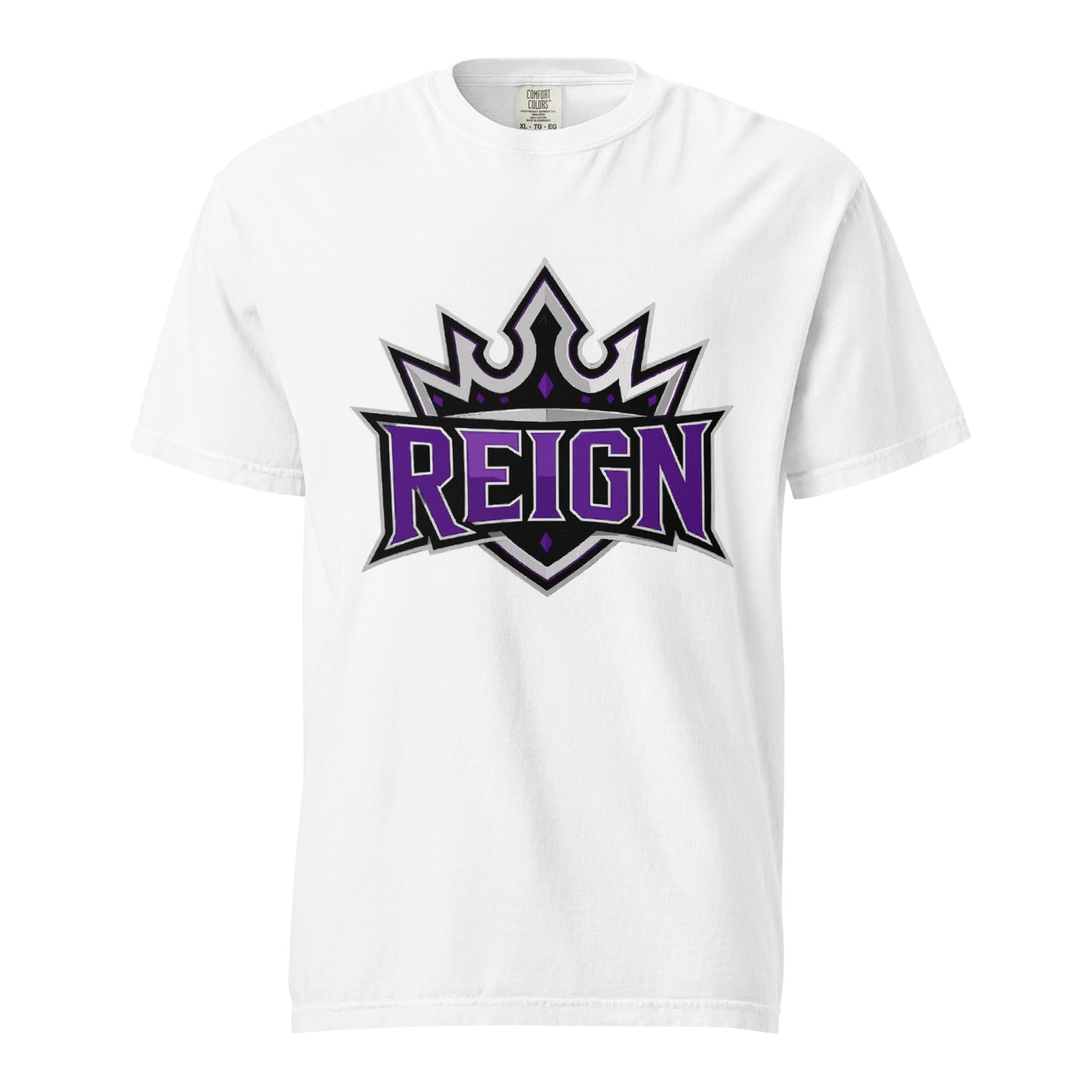 Signature | Comfort Colors T-Shirt | REIGN 10U Softball | Emblem Logo