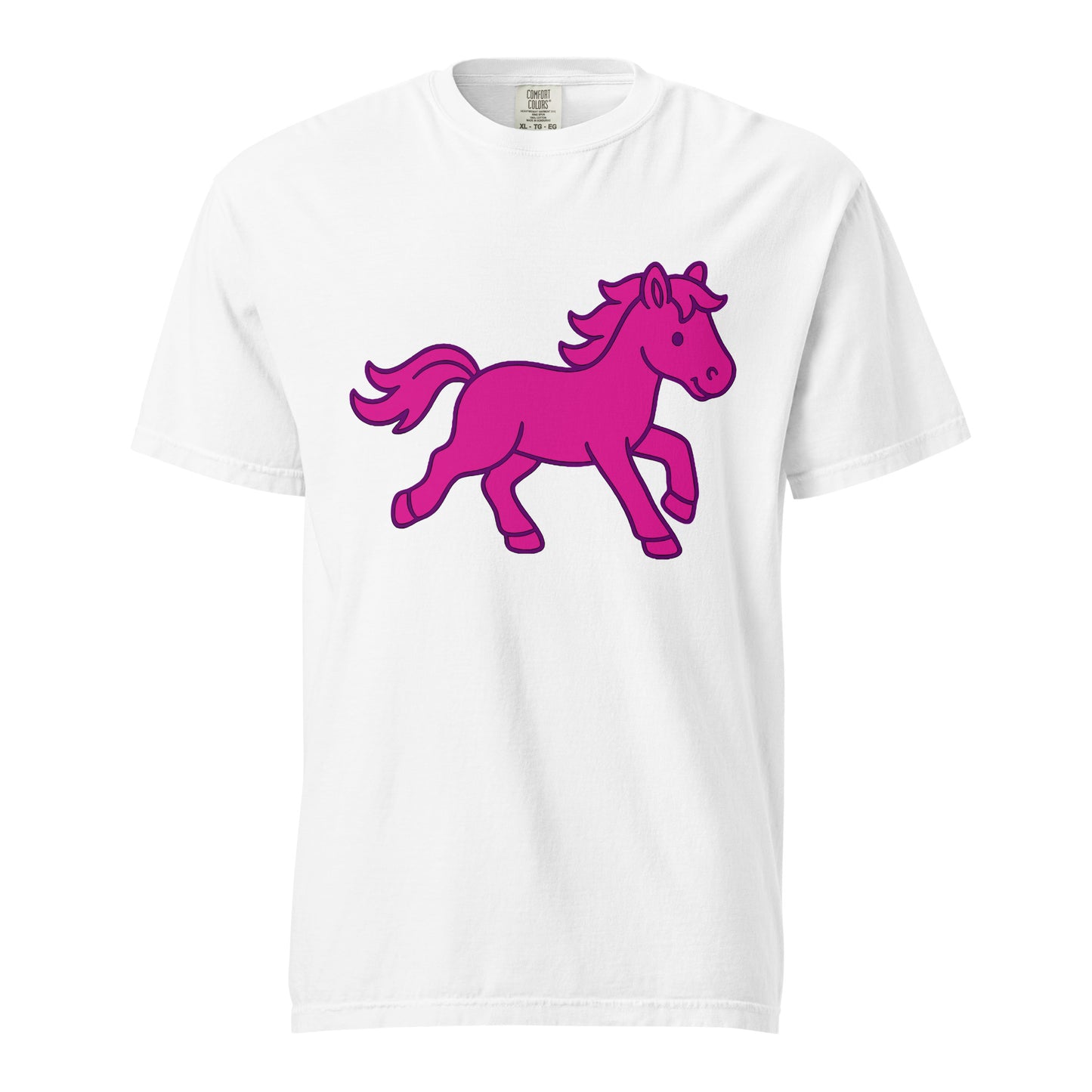 Signature | Comfort Colors T-Shirt | Pink Pony Athletic Club | Mascot Logo