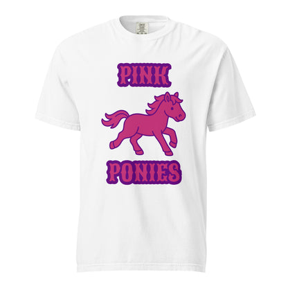 Signature | Comfort Colors T-Shirt | Pink Pony Athletic Club | Emblem Logo