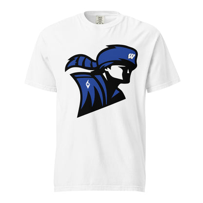 Signature | Comfort Colors T-Shirt | Western High School Football | Crest Logo