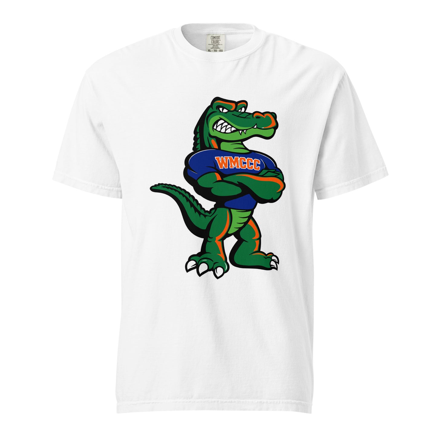Signature | Comfort Colors T-Shirt | West Memphis Community Christian College Gators | Mascot Logo