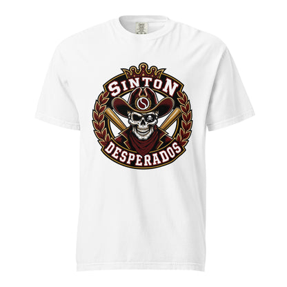Signature | Comfort Colors T-Shirt | Sinton Desperados Baseball | Ridge Varsity Logo