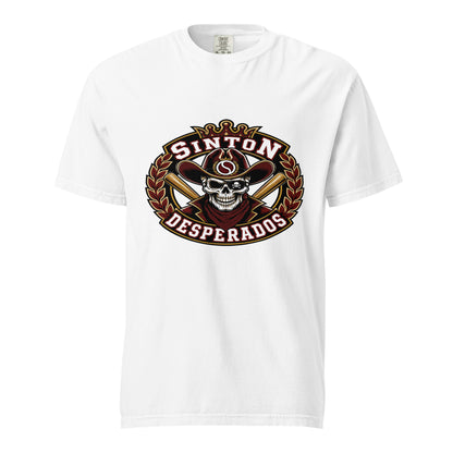 Signature | Comfort Colors T-Shirt | Sinton Desperados Baseball | Ridge Varsity Logo