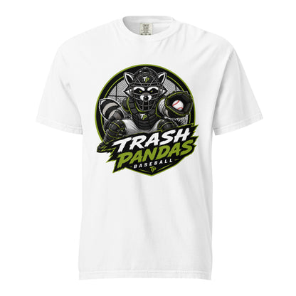 Signature | Comfort Colors T-Shirt | Trash Pandas Baseball Organization | Athletics Logo