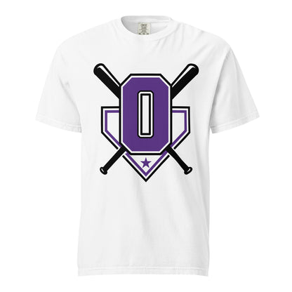 Signature | Comfort Colors T-Shirt | Carolina Outlaws Baseball | Vanguard Logo