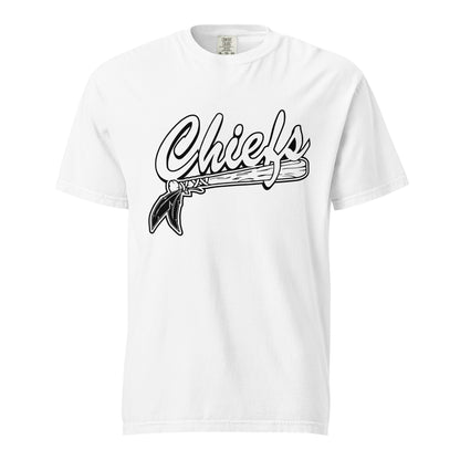Signature | Comfort Colors T-Shirt | Connetquot Chiefs | Letter Crest Logo