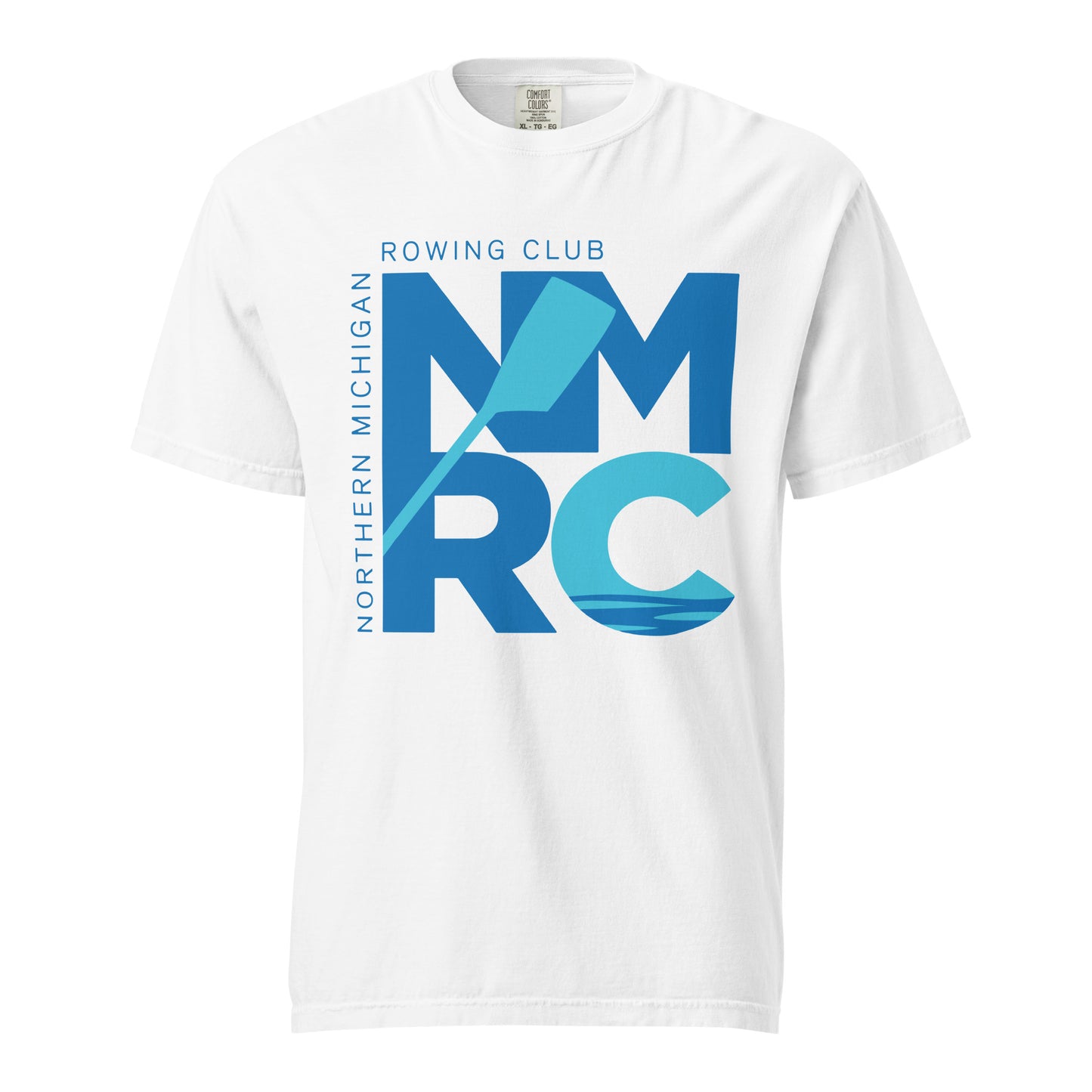 Signature | Comfort Colors T-Shirt | Northern Michigan Rowing | Modern Script Logo