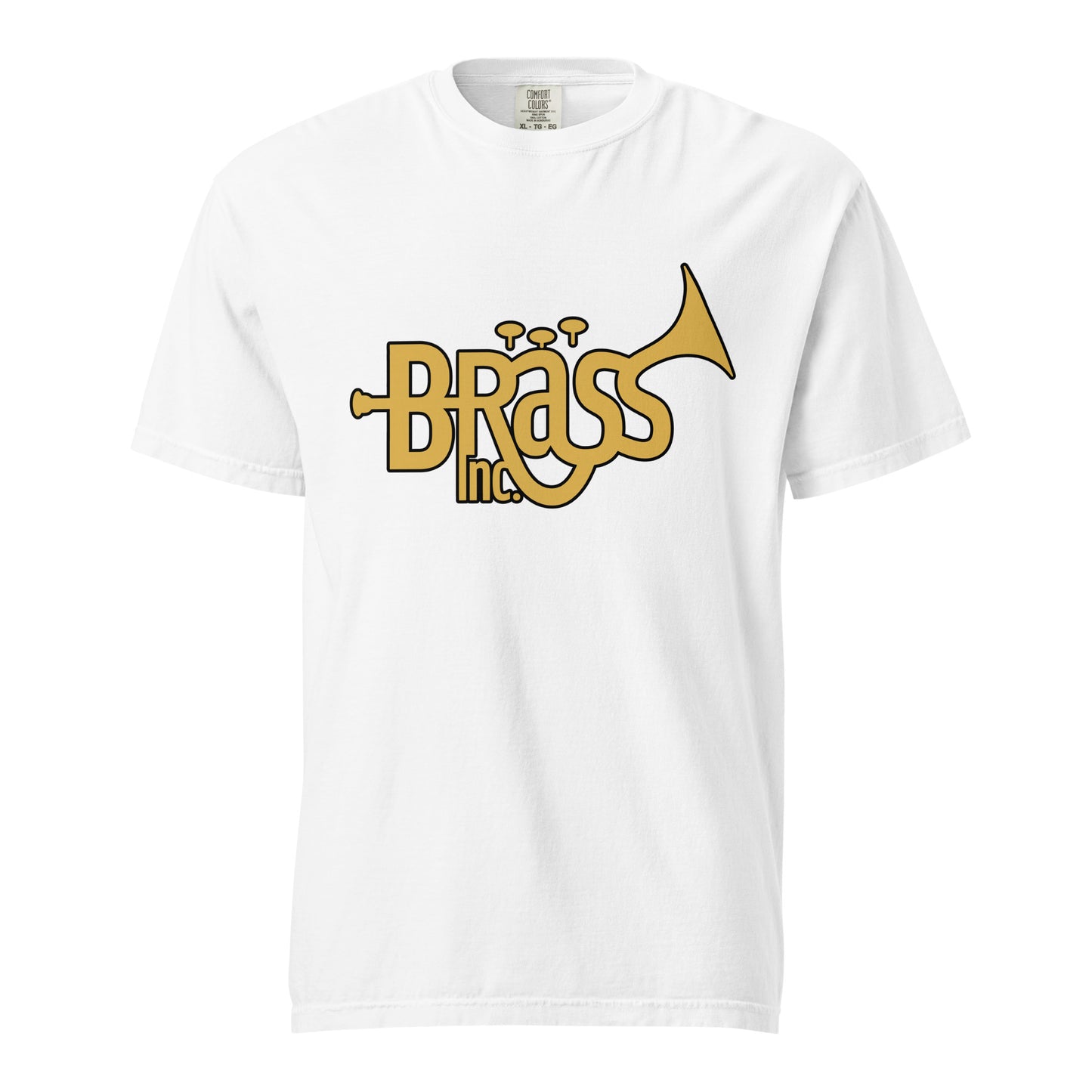 Signature | Comfort Colors T-Shirt | Brass Inc. | Crest Logo