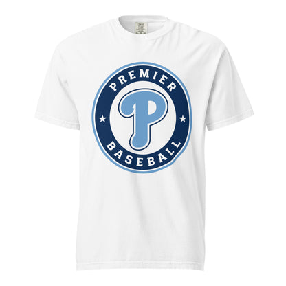 Signature | Comfort Colors T-Shirt | Premier Baseball | Badge Logo
