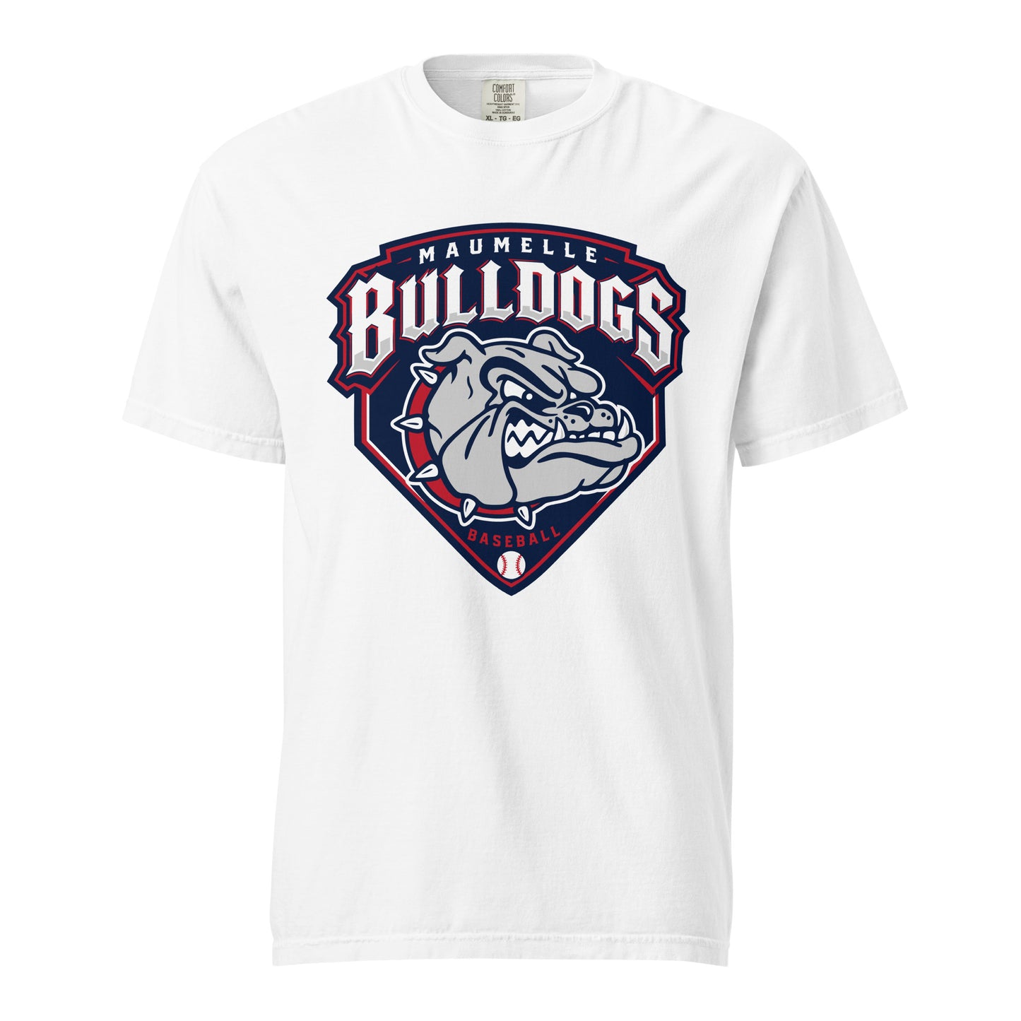 Signature | Comfort Colors T-Shirt | Maumelle Bulldogs 2035 | Shield Logo