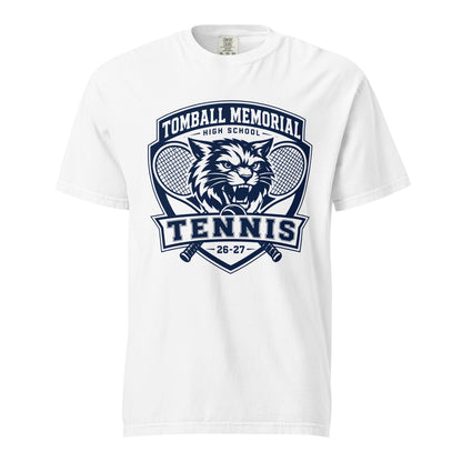 Signature | Comfort Colors T-Shirt | TMHS Tennis | Shield Logo