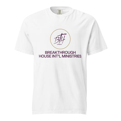 Signature | Comfort Colors T-Shirt | Breakthrough House International Ministries | Crest Logo